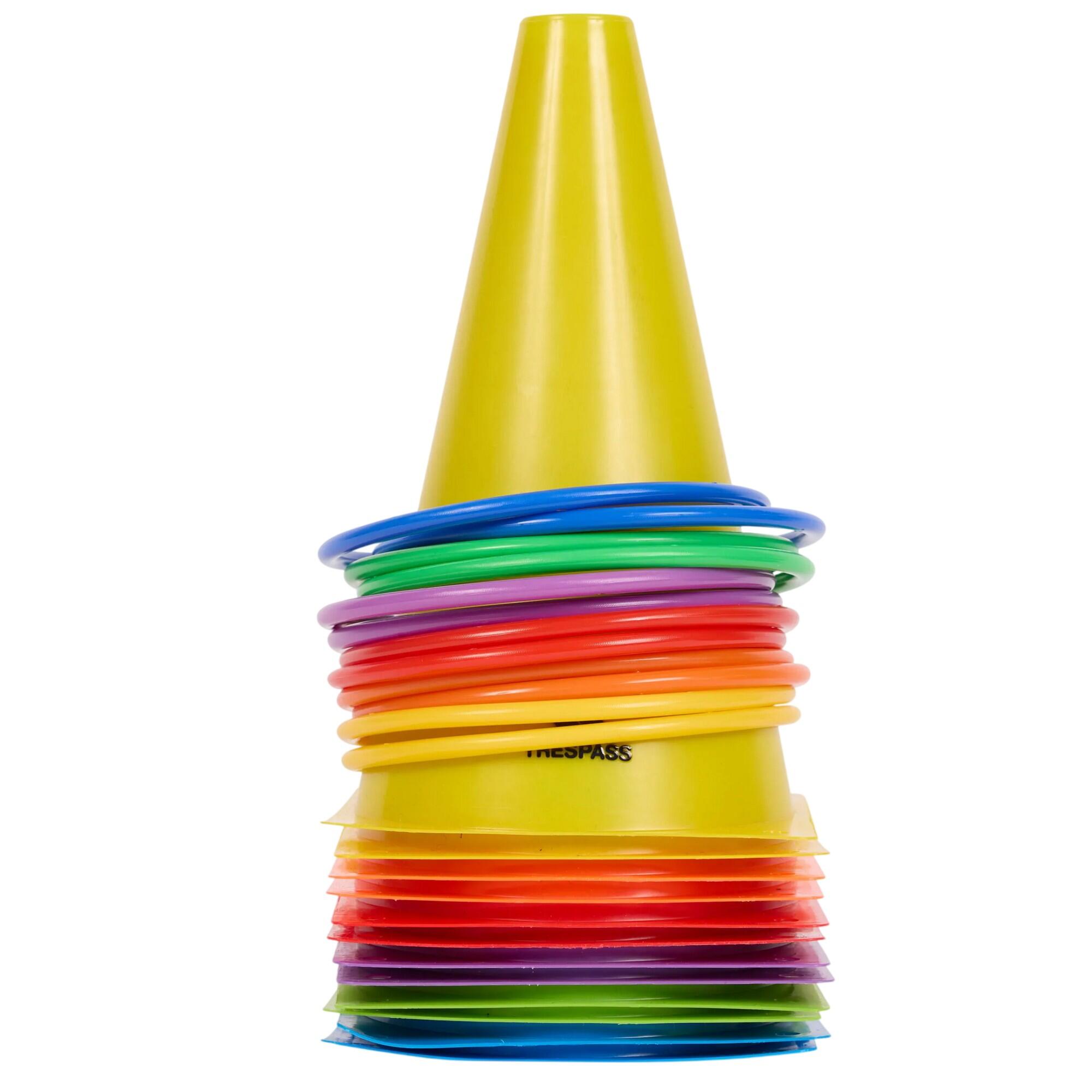 Kegel und Ringwurfspiel, Polypropylen (12erPack) Damen und Herren Bunt 2/4