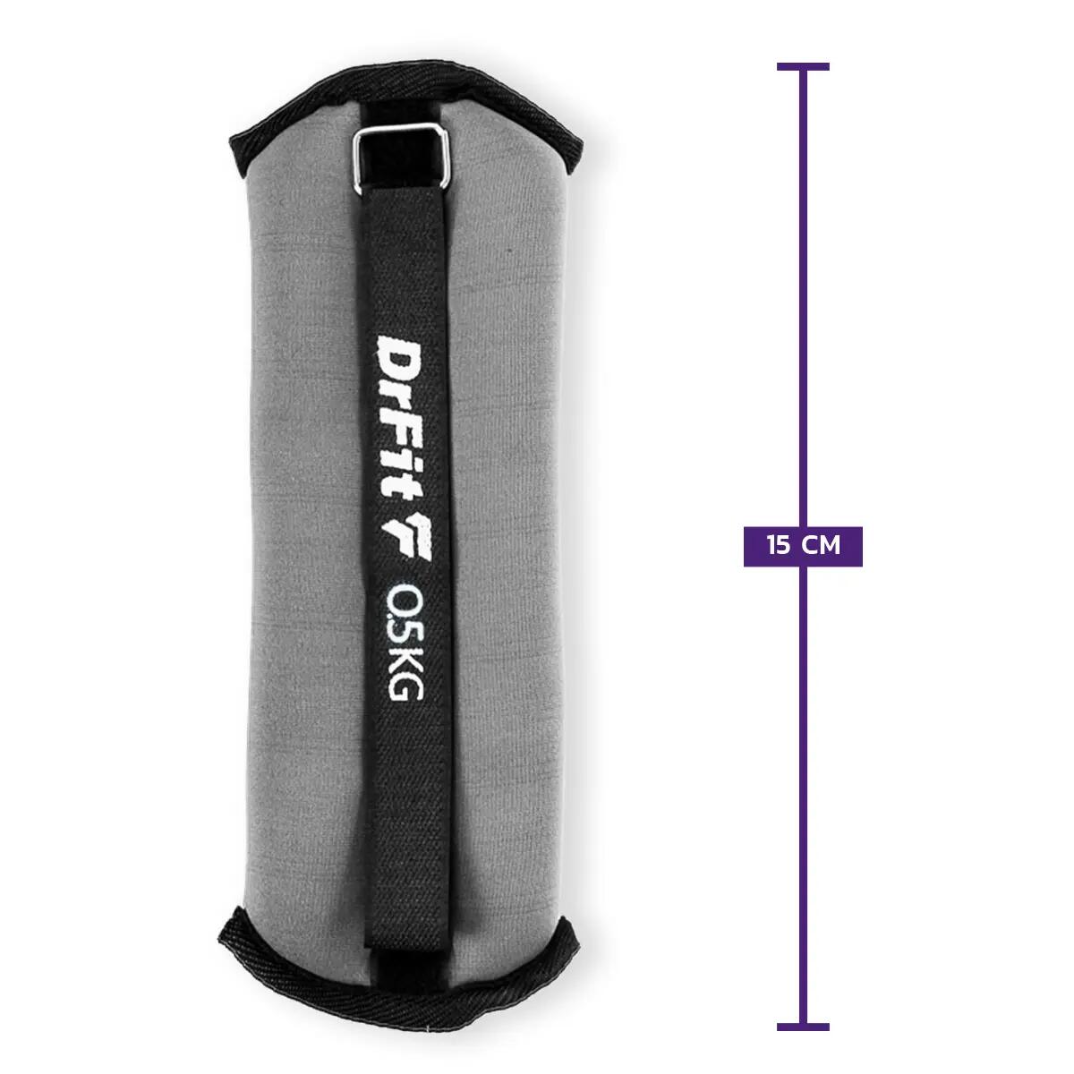 Unisex Fitness Obciążniki na Kostki i Nadgarstki 2 x 0,5 kg DrFit 3/7