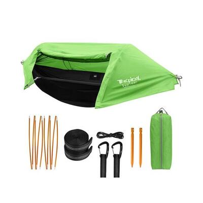 Tropical hamac - outdoor-hangmat met muskietennet en zeil