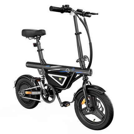 Vélo électrique pliable iScooter EB1S, batterie 36 V 12 Ah, avec APP de contrôle