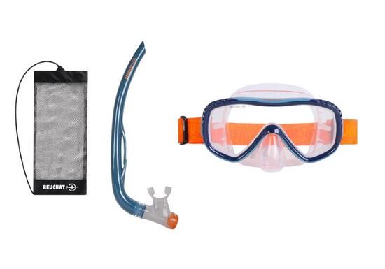 Set junior OCEO masque et tuba purge spring blue Beuchat