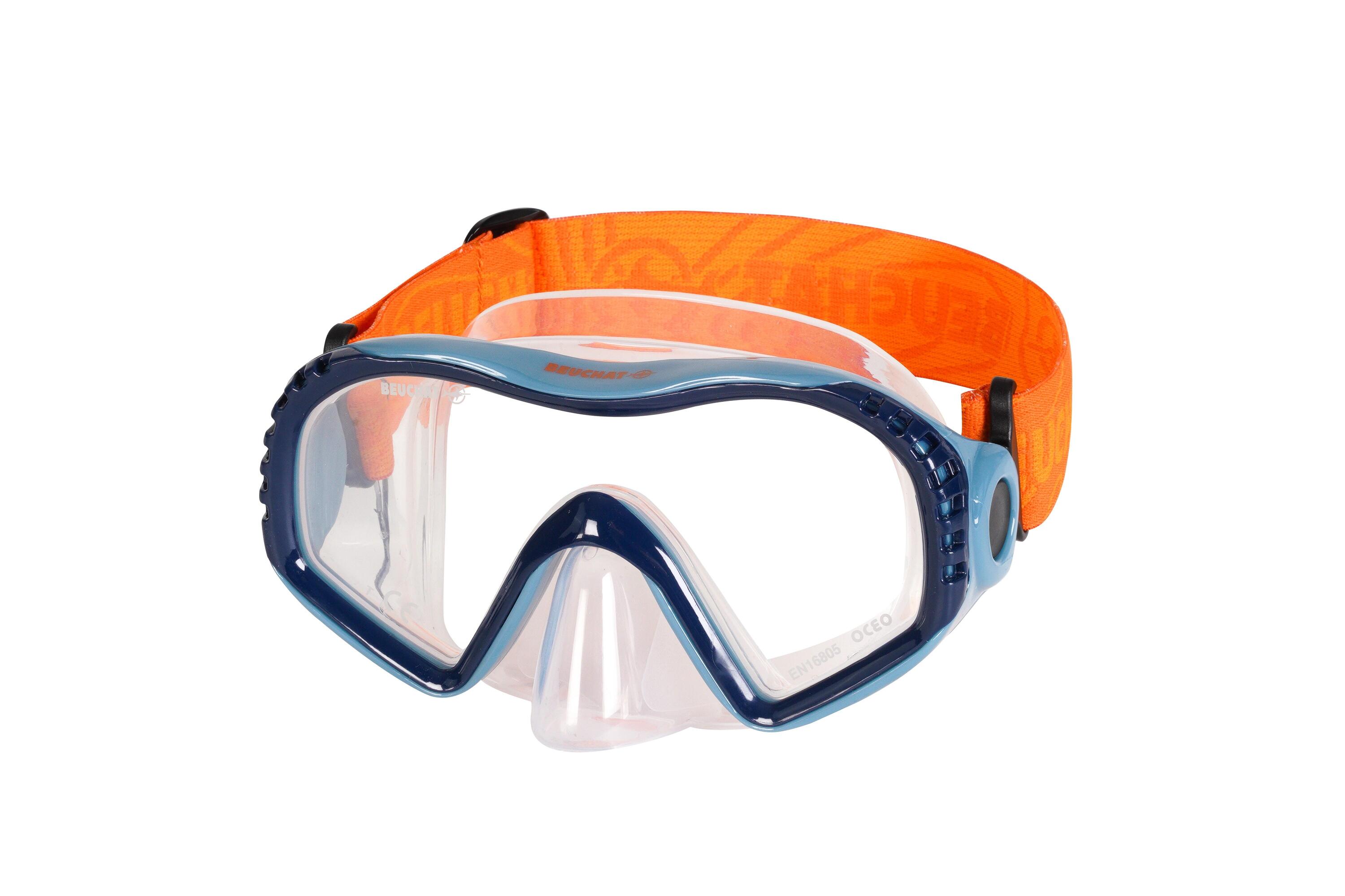 Set junior OCEO masque et tuba purge spring blue Beuchat 3/5