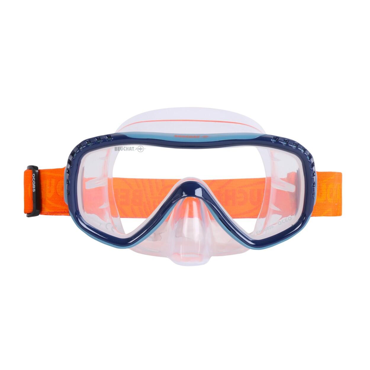 Set junior OCEO masque et tuba purge spring blue Beuchat 2/5