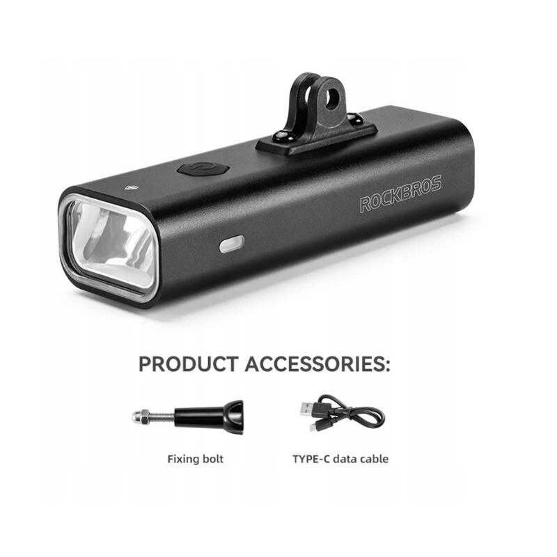 Lampka led przednia ROCKBROS (24310011001) 800 lumenów 2/7