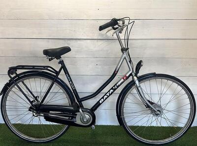 Batavus dames stadsfiets 28" zwart - city speed, volledig geserviced