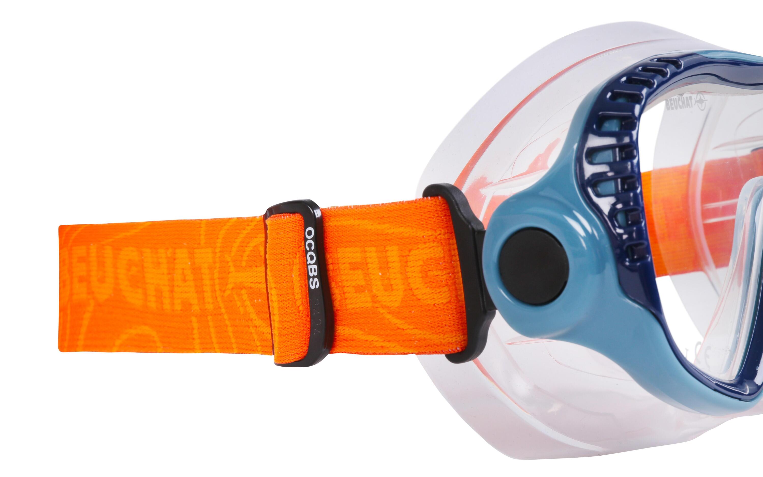 Set junior OCEO masque et tuba purge spring blue Beuchat 5/5