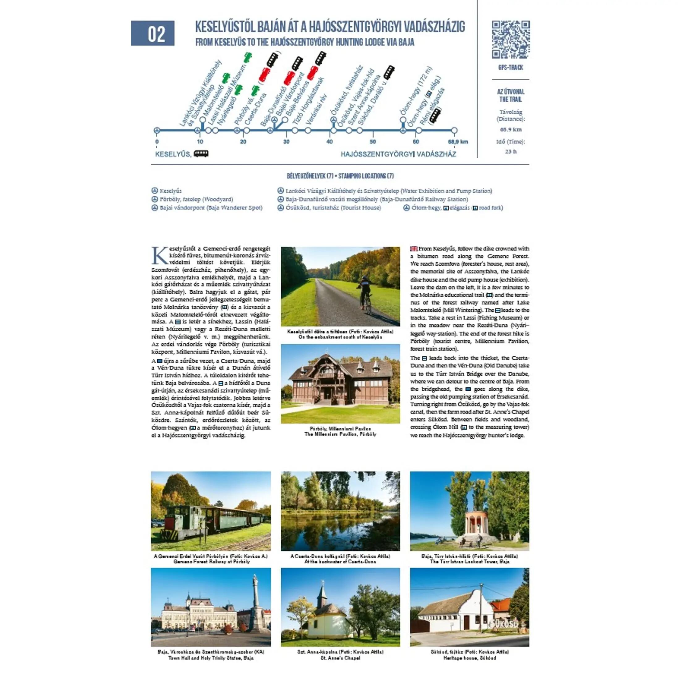 Kéktúra IV. turistatérkép szett (Alföld) – Szekszárd - Sátoraljaújhely 3/4