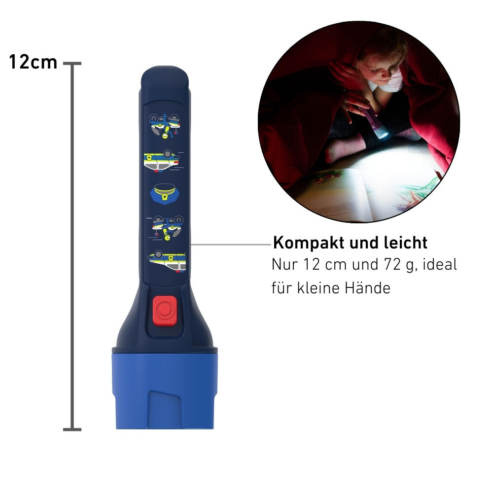 Lampe torche pour enfants  – Camping, activités ourdoor – KIDBEAM4 Bleu 2/7