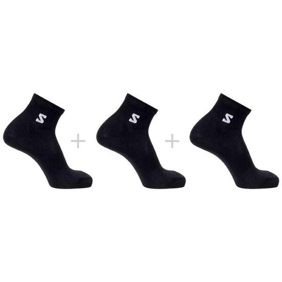 Chaussettes Salomon modèle Everyday Lite Quarter pour homme