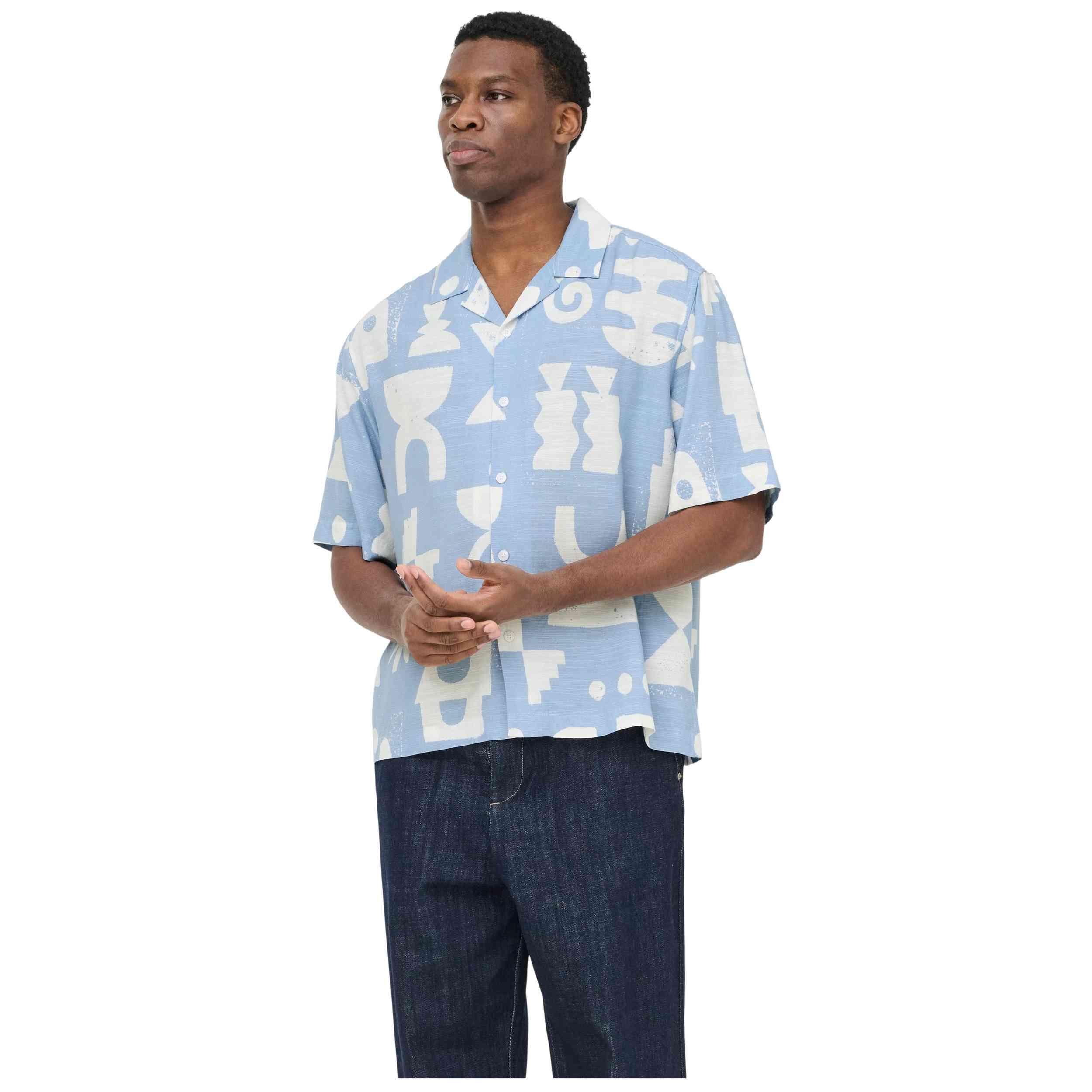 Chemise Only & sons modèle 22037291-BLUEFOG pour homme 3/5