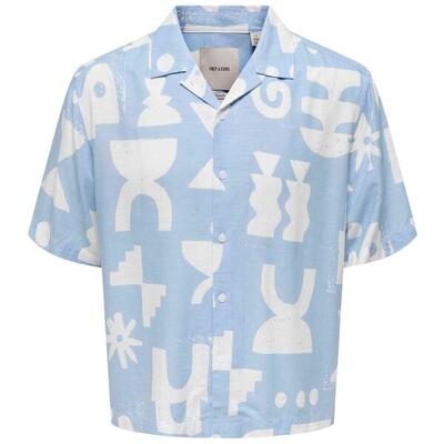 Overhemd only & sons model 22037291-bluefog voor mannen
