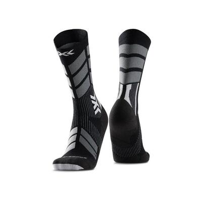 X-socks x-country perform merino crew sokken grijs/zand
