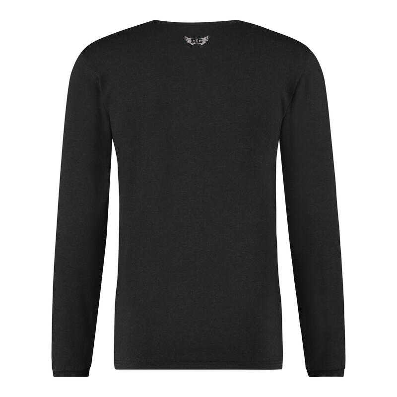 Rudra Yoga Longsleeve Shirt - Urban Black - Renegade Guru