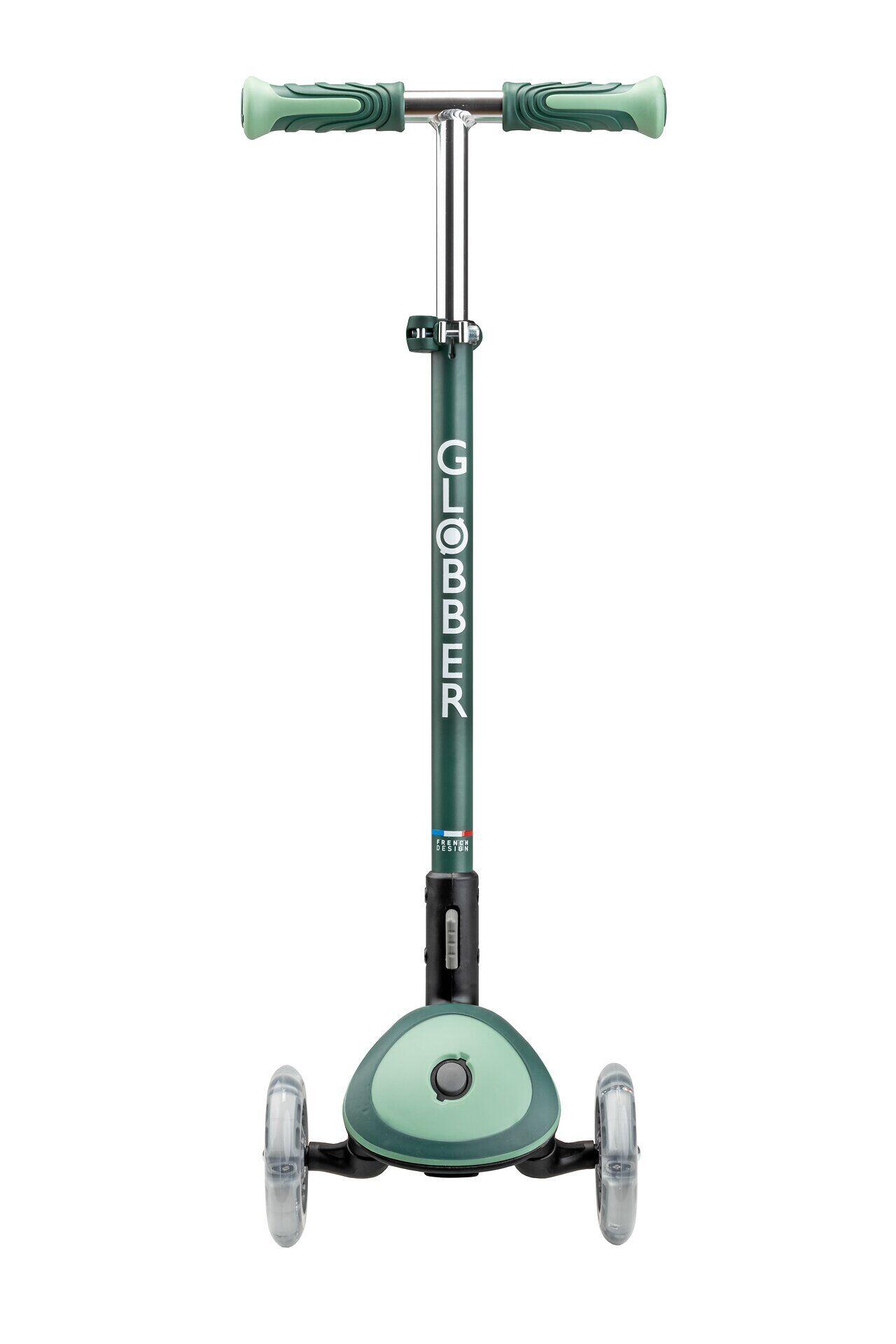 GLOBBER ELITE DELUXE LIGHTS oliv grün, mit Leuchtrollen 4/7