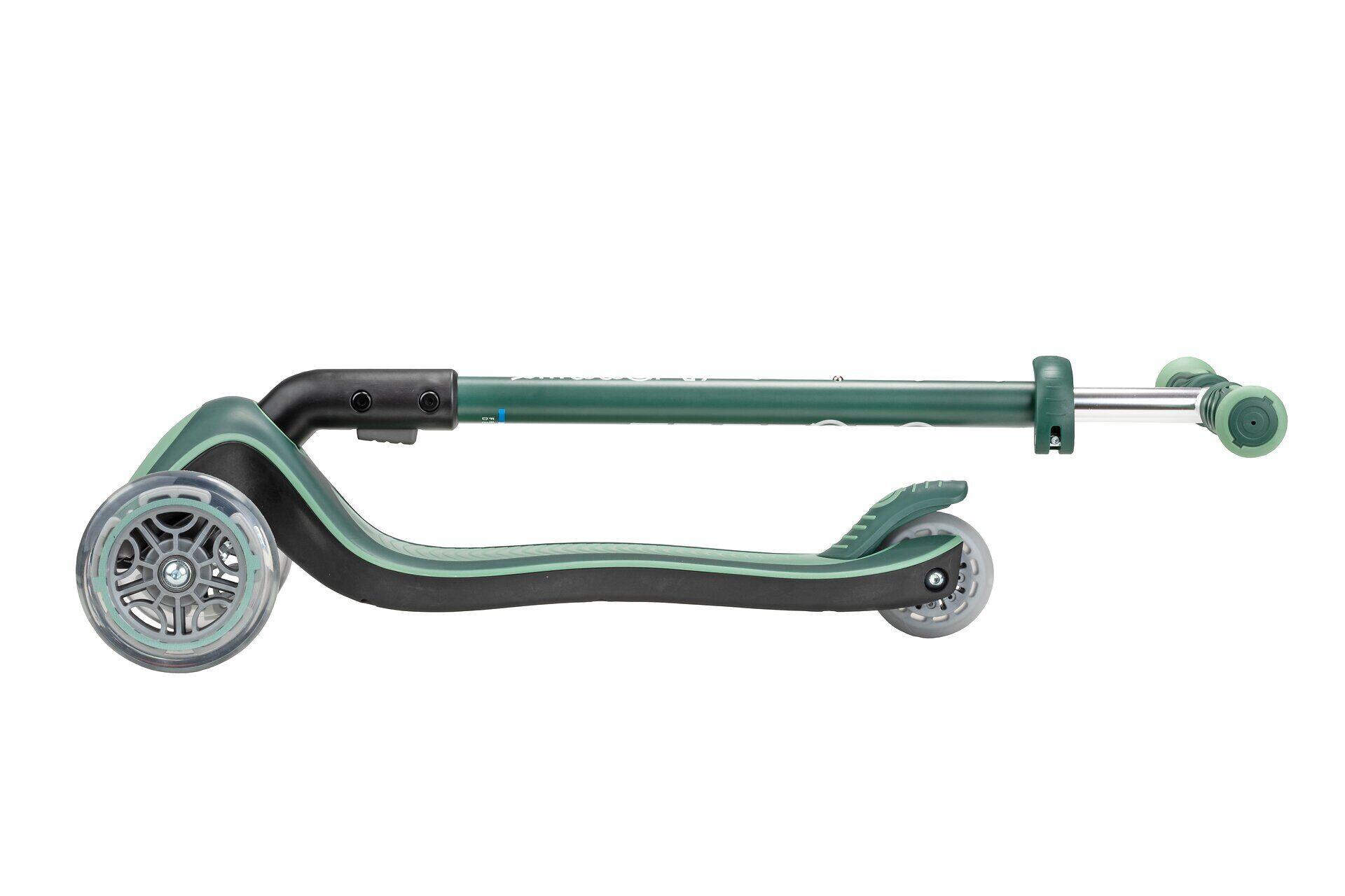 GLOBBER ELITE DELUXE LIGHTS oliv grün, mit Leuchtrollen 6/7