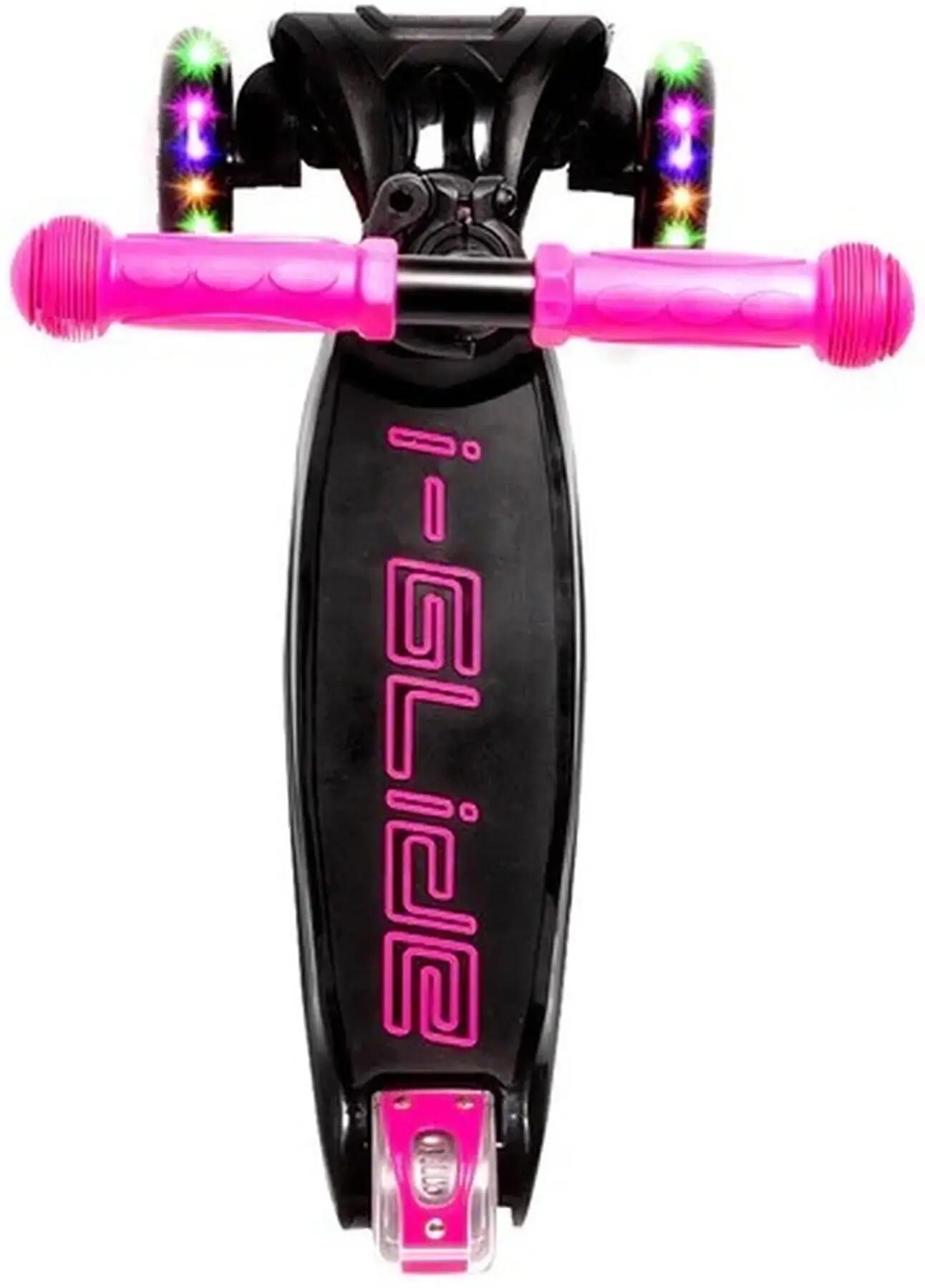 Trotineta Copii i-Glide 3 Wheel Black Pink 3/3