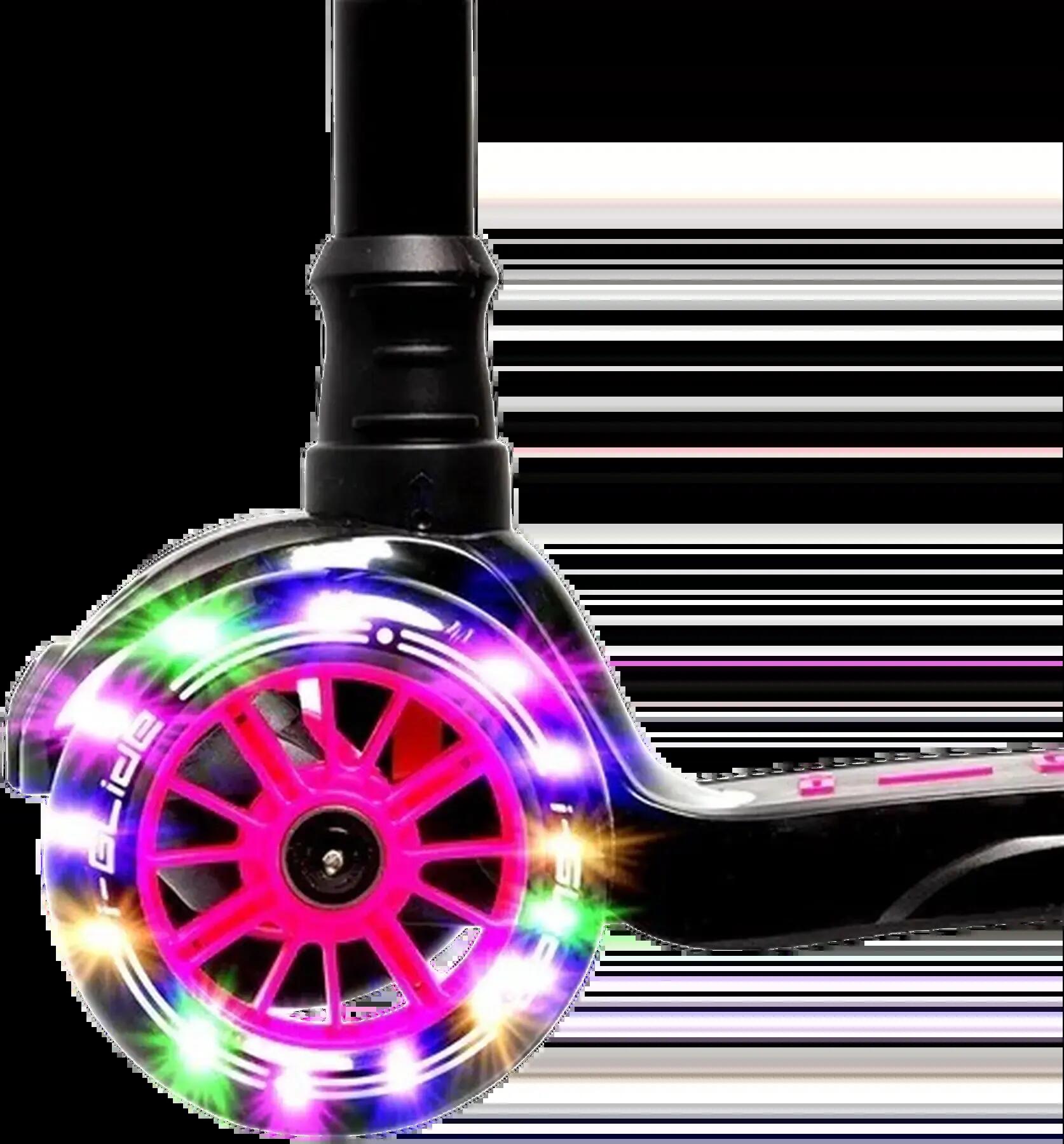 Trotineta Copii i-Glide 3 Wheel Black Pink 2/3