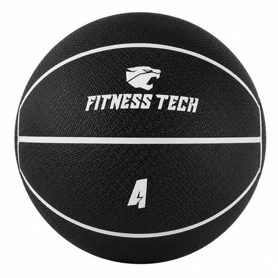Ballon médicinal avec rebond 4 kg | Ballon Wall Ball Fitness Tech