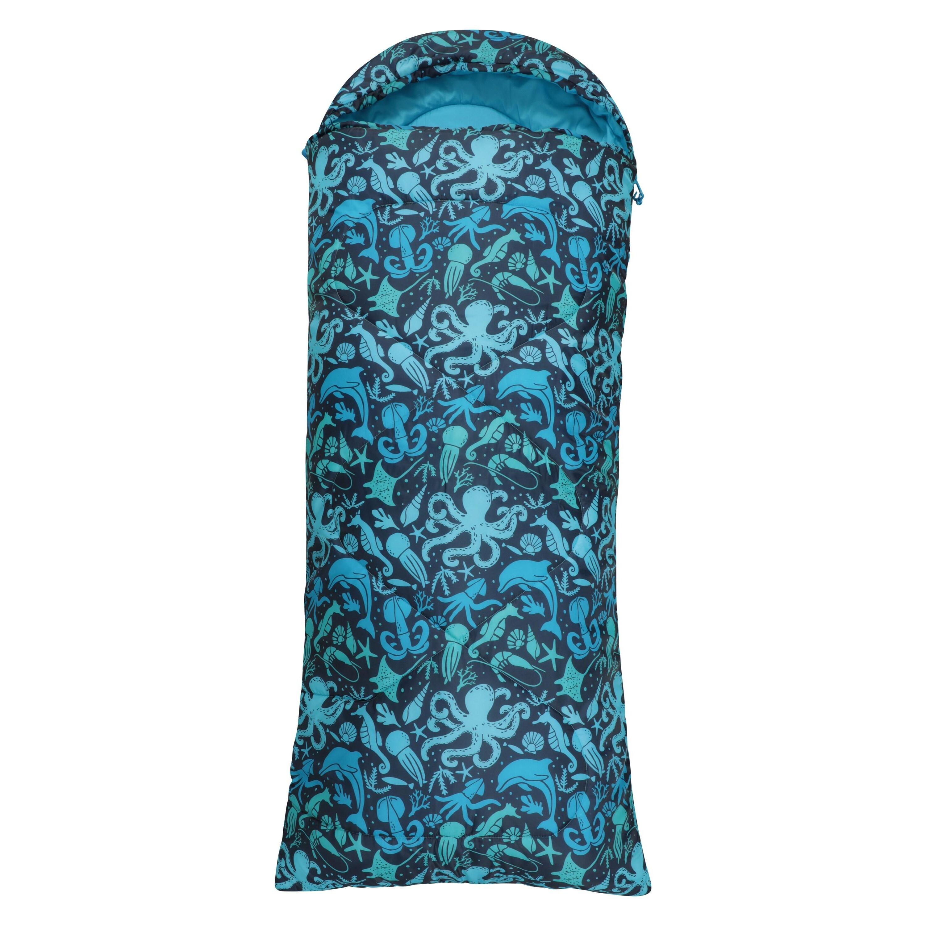 Sac De Couchage 2 Saisons Motif/style Vie Aquatique APEX Enfant (Bleu Imprimé) 2/4