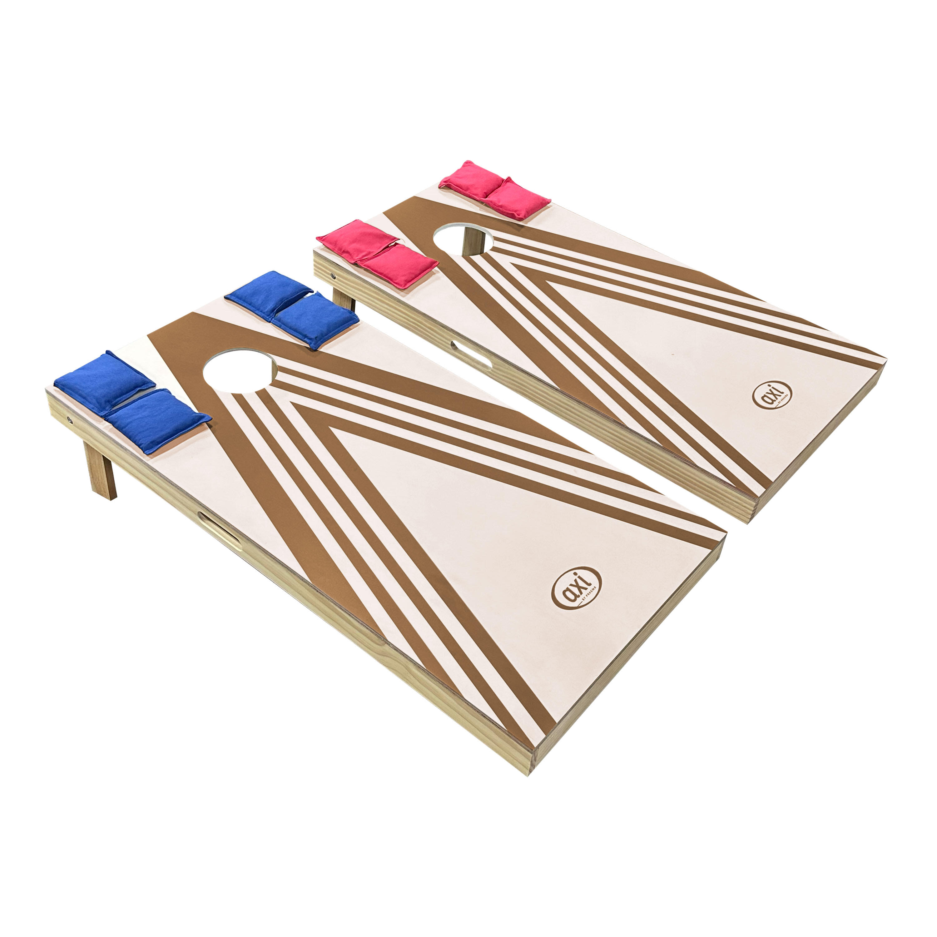 Jeu de Cornhole AXI Set Plus avec 2 Plateaux, 8 Sacs - 120 x 61 cm 2/7