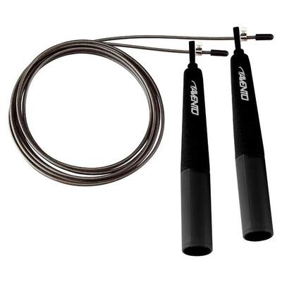Stalen speed rope met handvat avento
