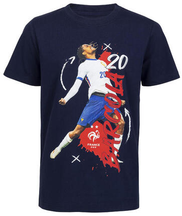 T-shirt enfant FFF - Barcola - Officiel - Equipe de France de Football