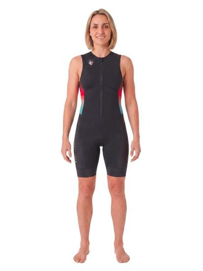 0,5 Front Zip Performer - Light John Longe Cote Damen