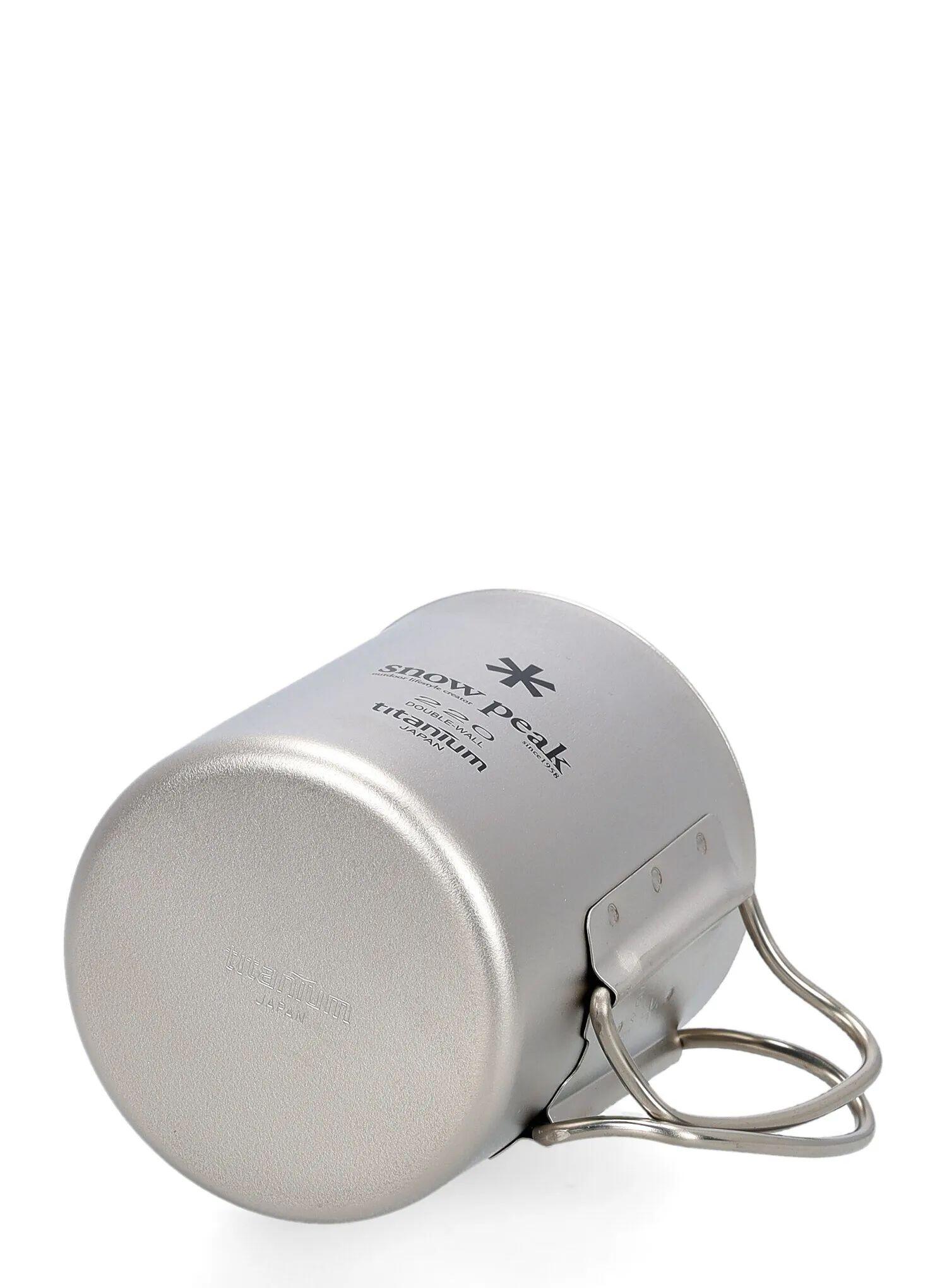 Kubek turystyczny Snow Peak Titanium Double Walled Mug 220 ml 5/7