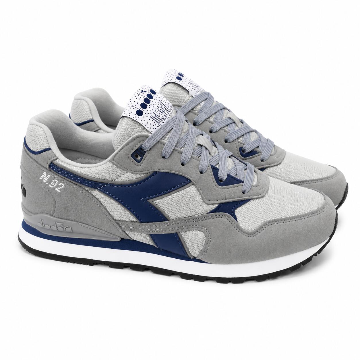 Diadora N92 scarpe uomo grigio blu 1/1