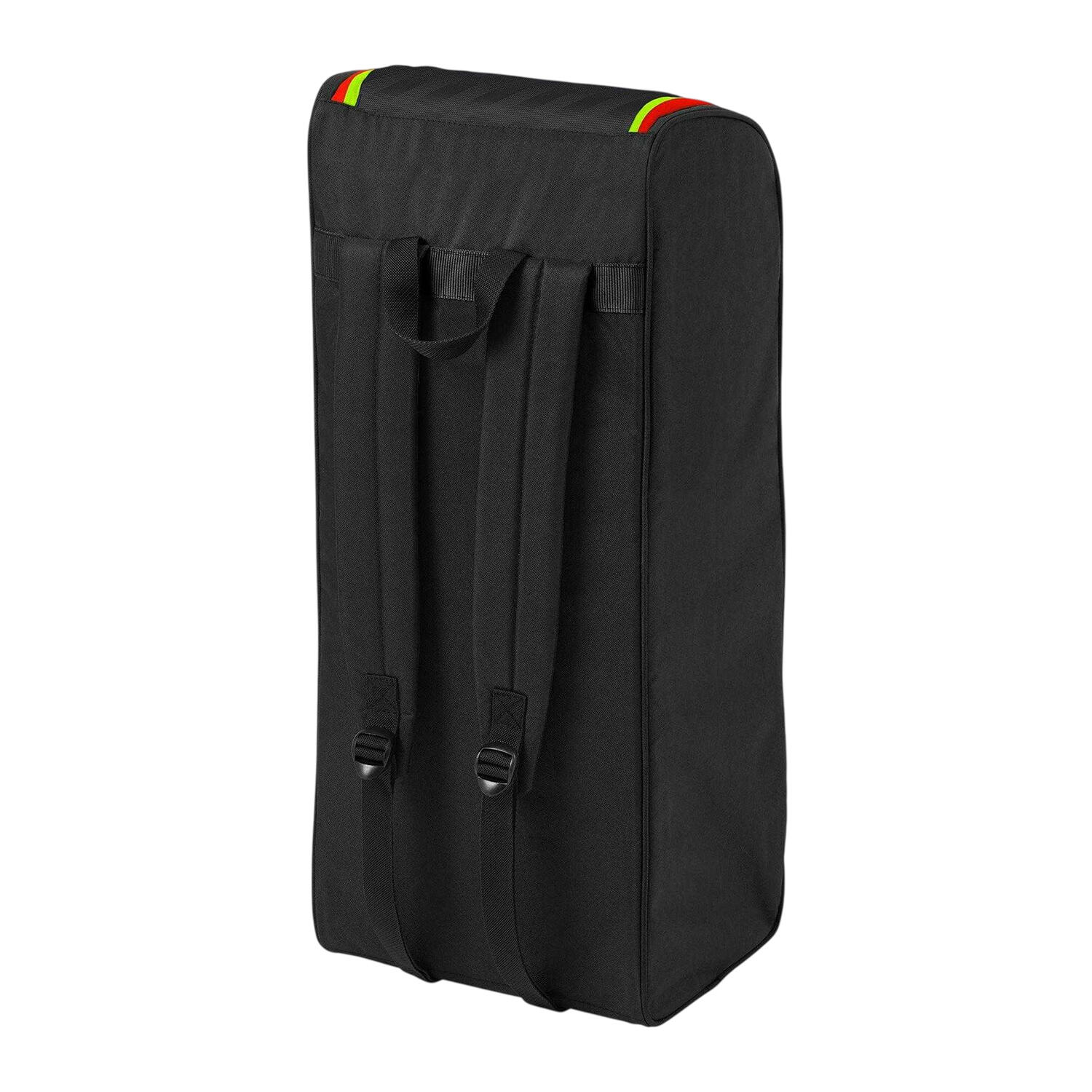 Rival Textured Stripe Cricket Holdall (Black) One Size 2/2
