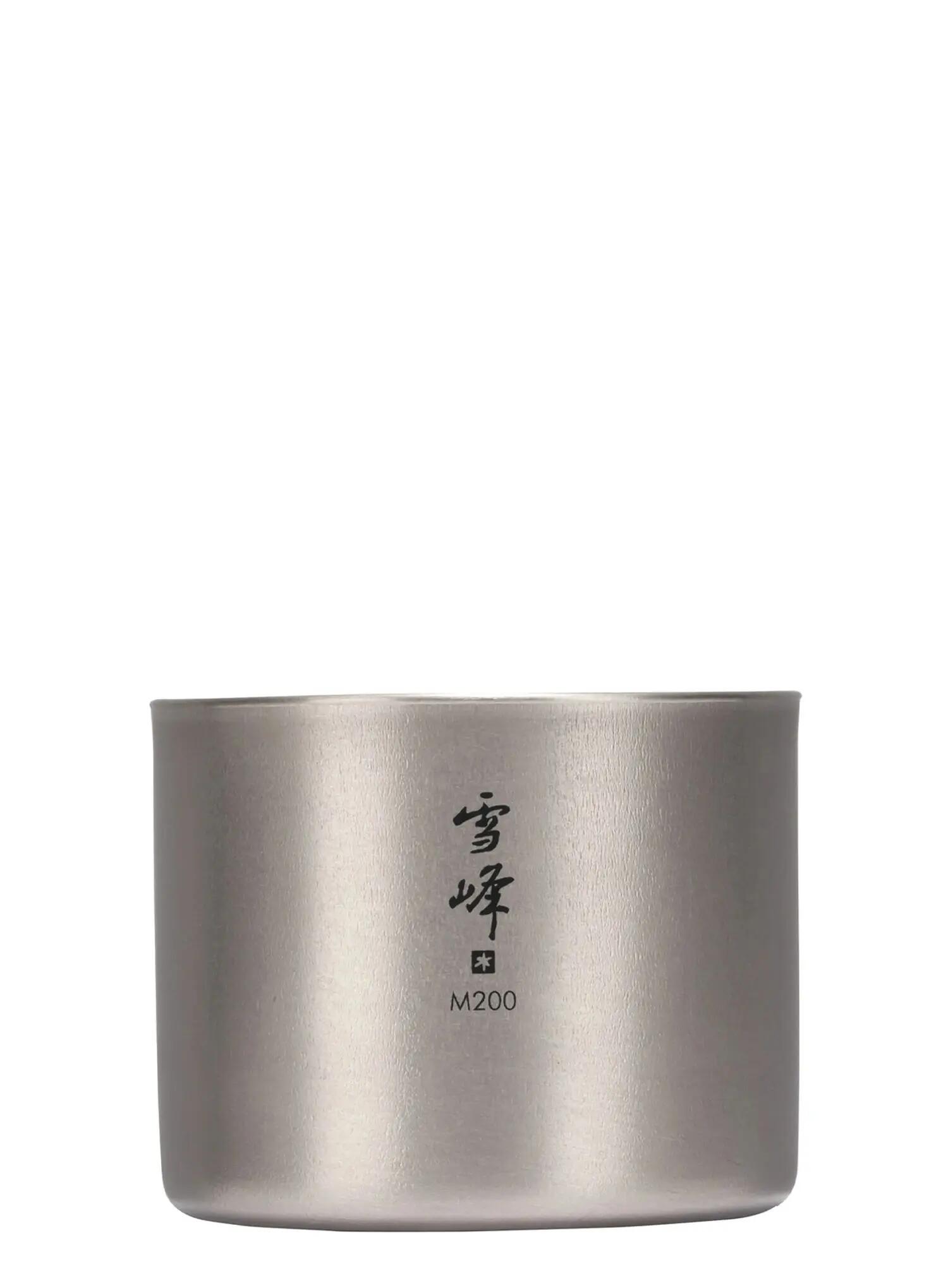 Kubek termiczny Snow Peak Titanium Double Wall M 200 ml Stacking Mug 2/3