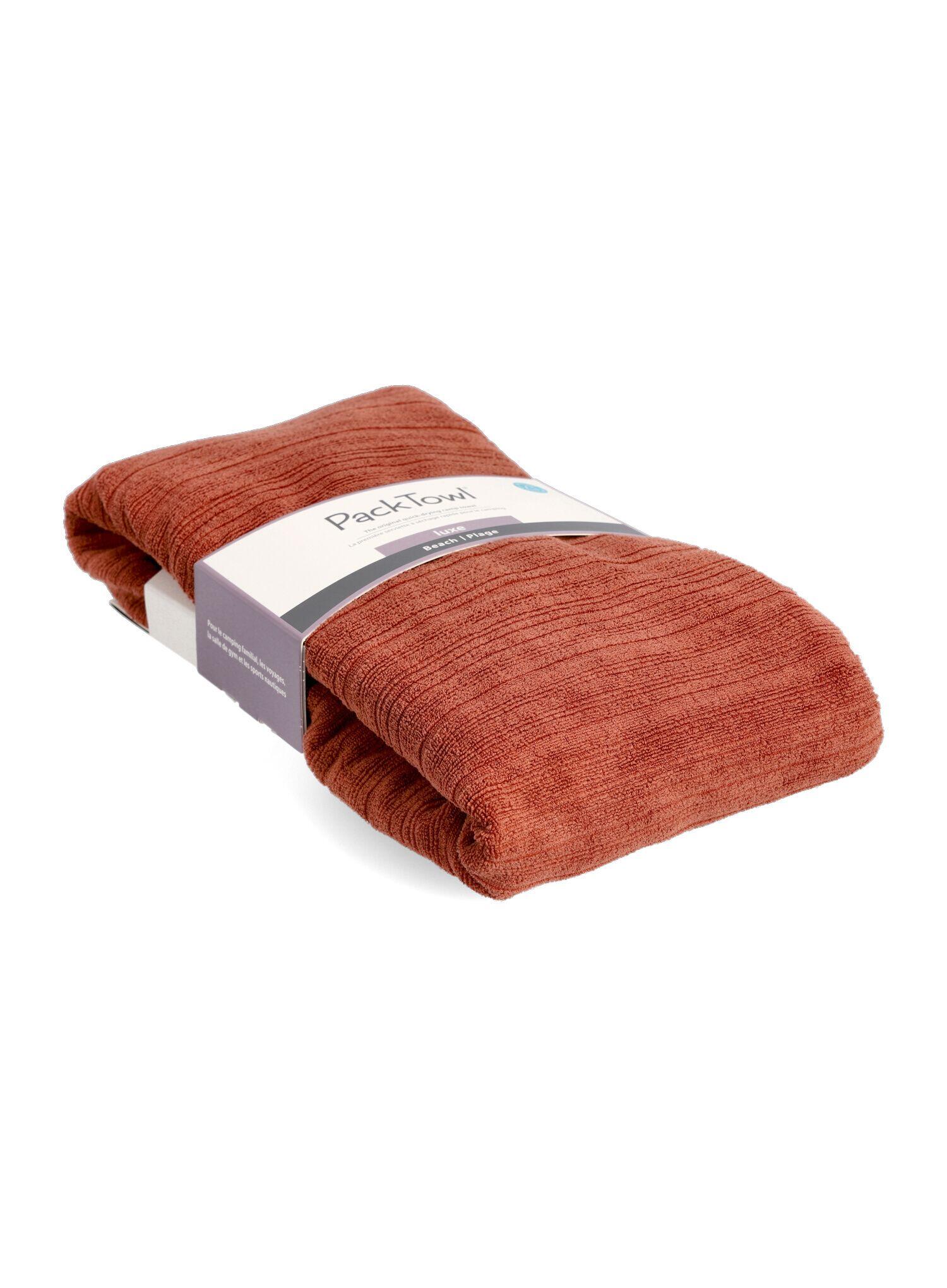Ręcznik szybkoschnący PackTowl Luxe Beach - terracotta 3/6