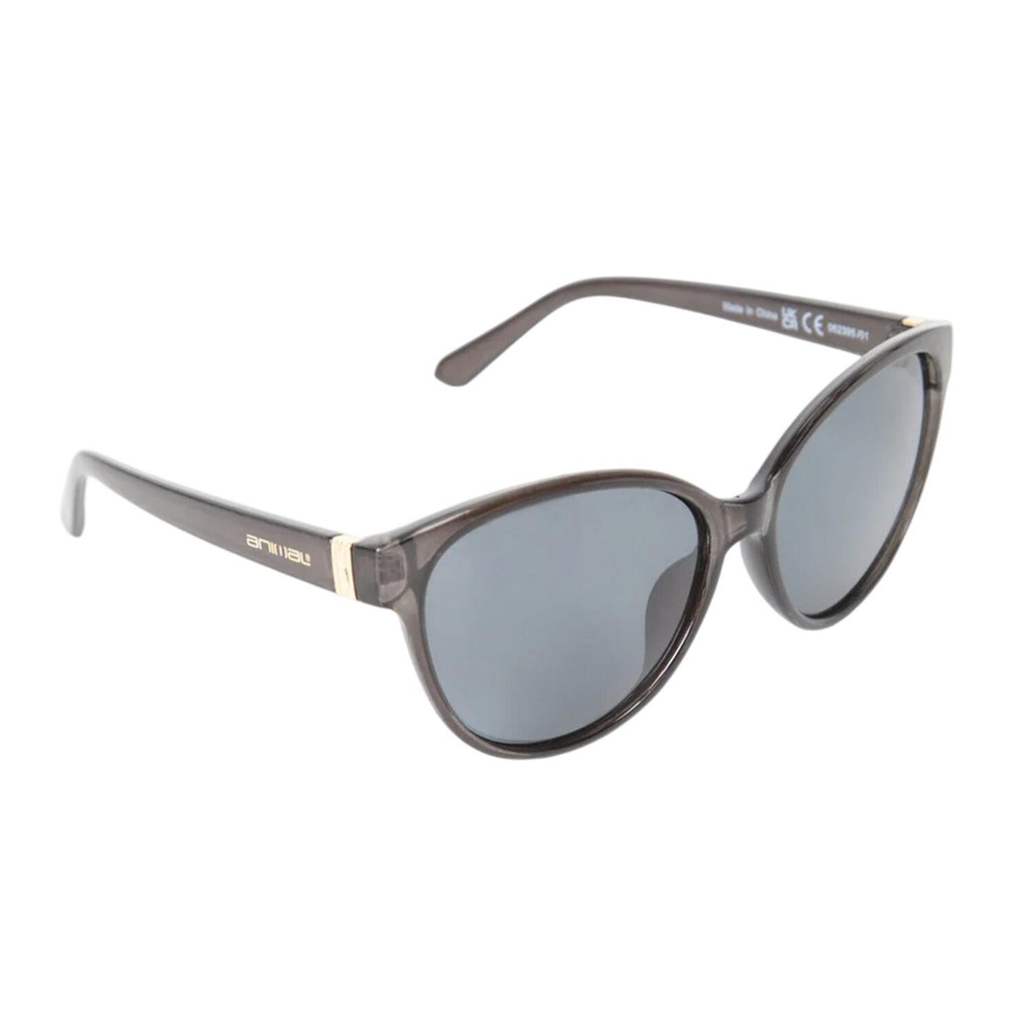"Cleo" PolarisiertSonnenbrille für Damen Schwarz 3/4