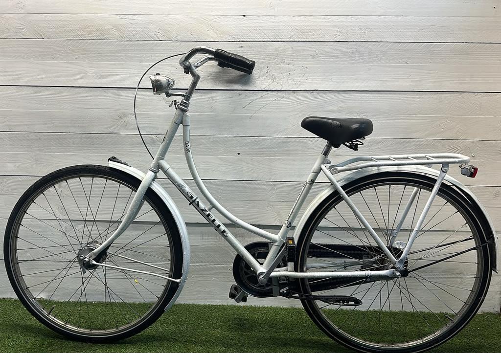 Gazelle stadsfiets 50 cm, wit 3/3