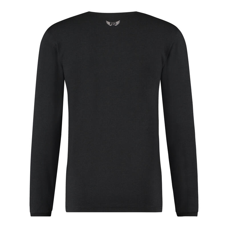 T-shirt Yoga Rudra manches longues – Urban Black - Renegade Guru