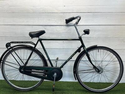Gazelle stadsfiets, zwart - 28" - met standaard