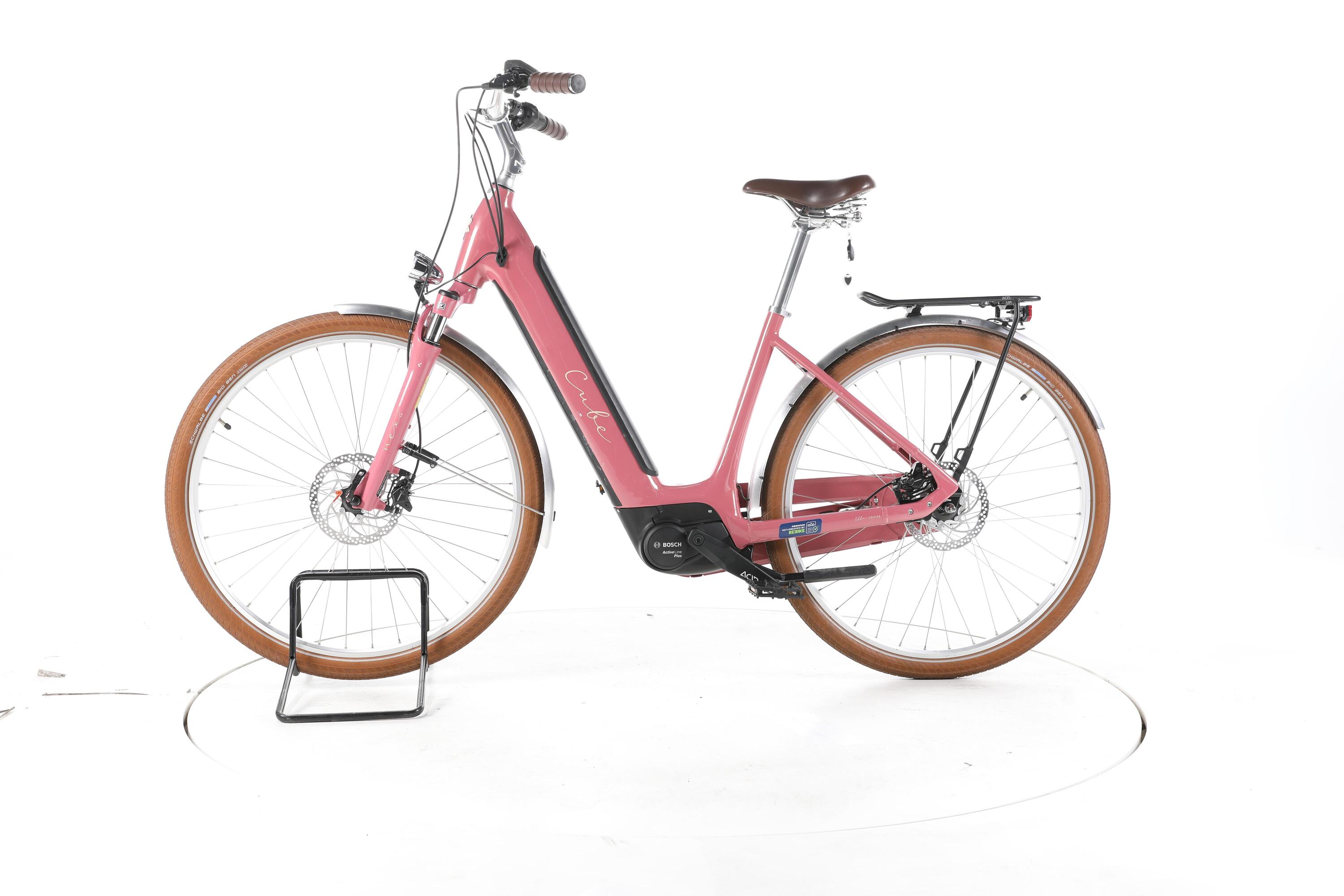 Tweedehands - Cube Ella Cruise Hybrid City E-Bike Lage instap - Goed 6/7