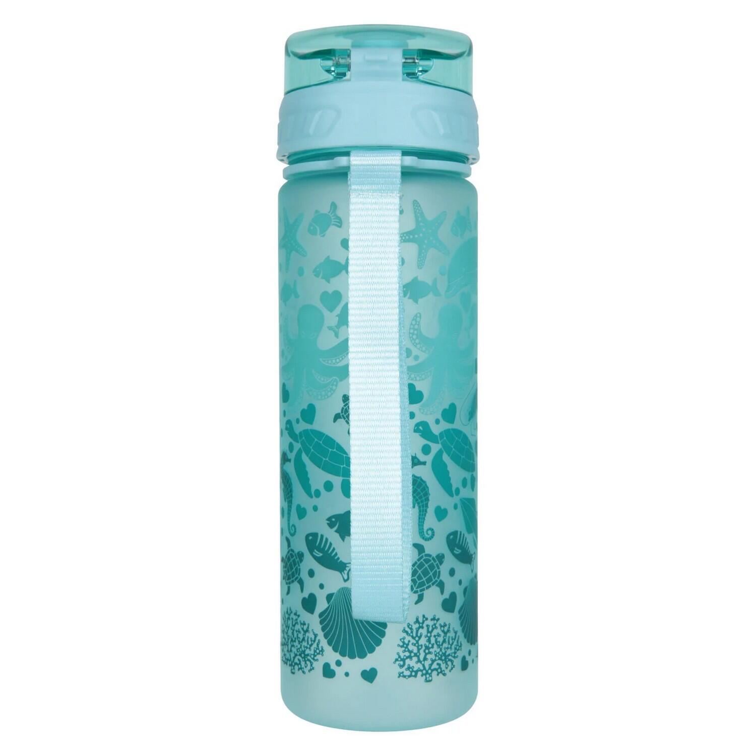 Gourde Motif/style Poisson Enfant (Turquoise Vif) 2/4