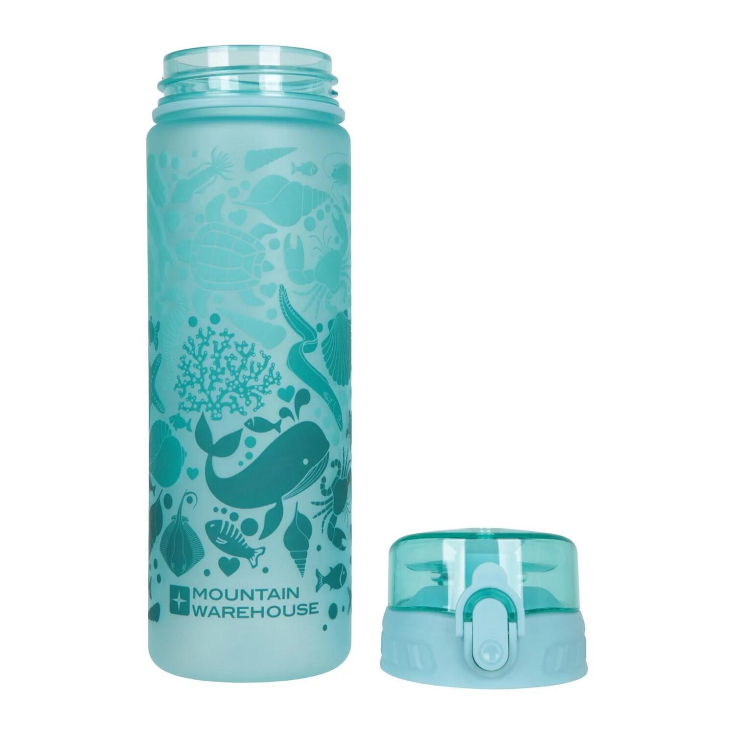 Gourde Motif/style Poisson Enfant (Turquoise Vif) 4/4