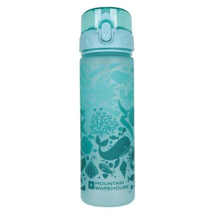 Wasserflasche für , Fisch, Ohne BPA, 500ml Kinder Türkis