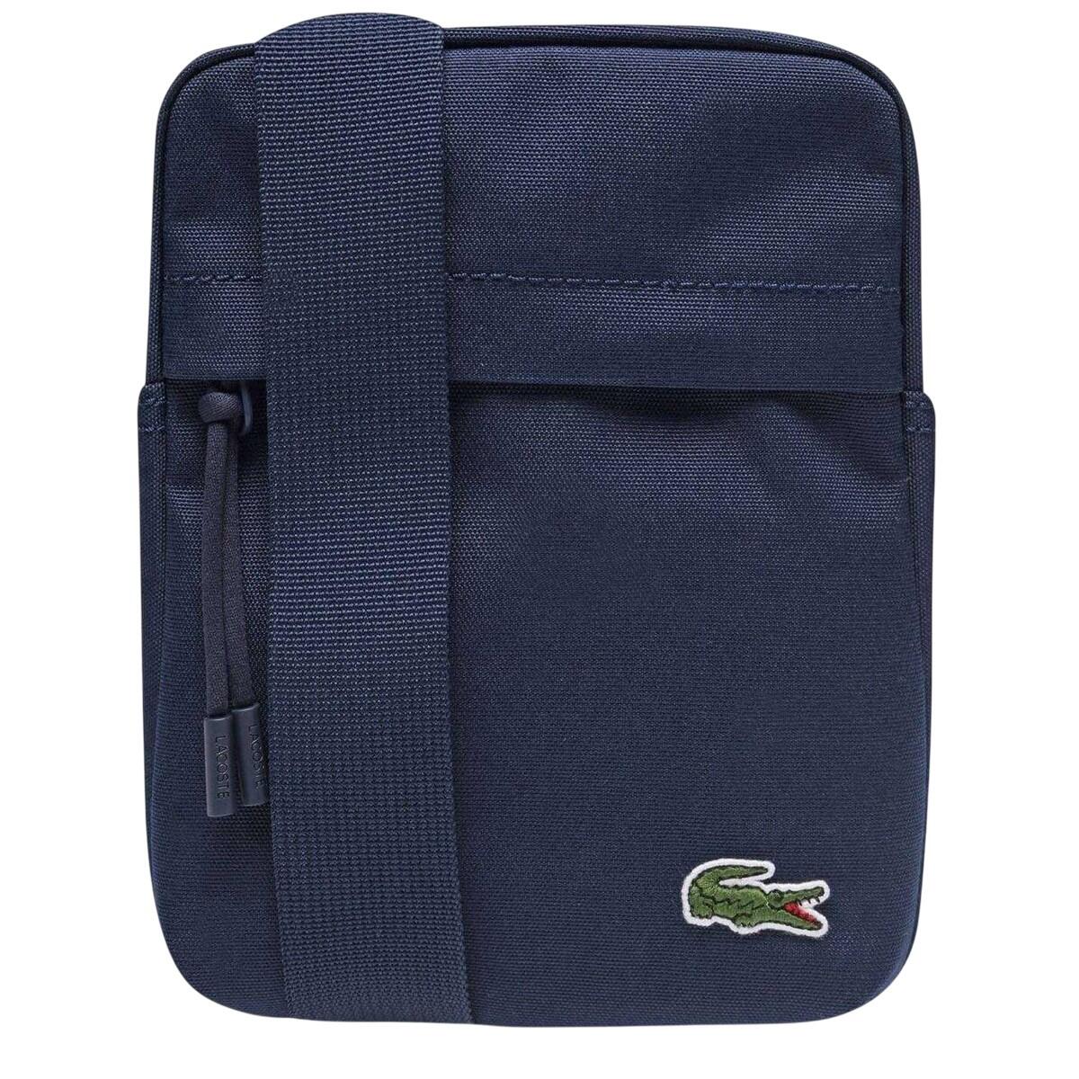 Verticale Tela Custodia Per Macchina Fotografica Lacoste Blu Navy 2/4
