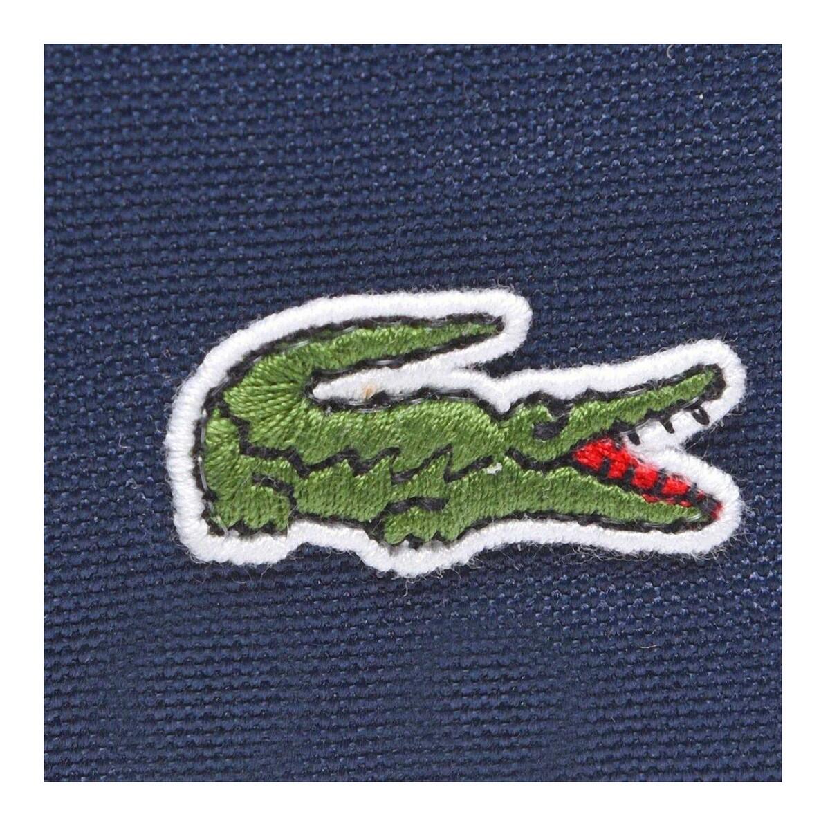 Verticale Tela Custodia Per Macchina Fotografica Lacoste Blu Navy 4/4