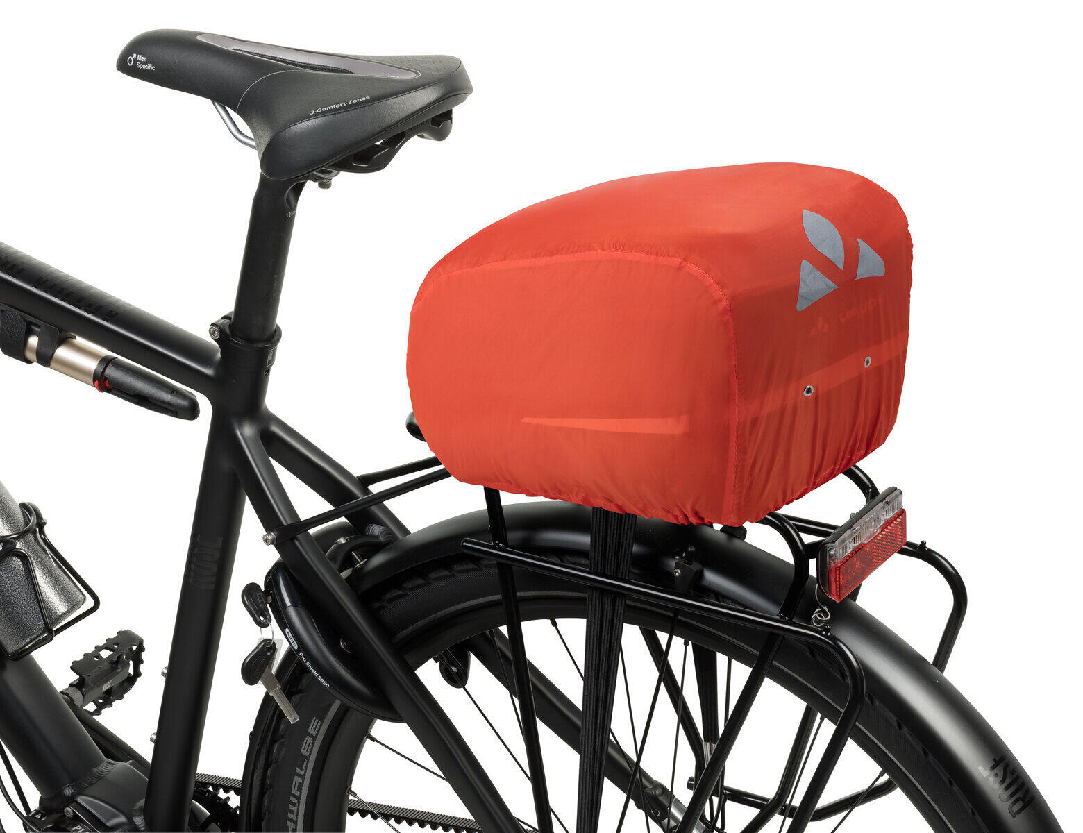 Vaude Silkroad Plus (MIK) - fietstas op bagagedrager, 16 L, zwart. 2/4