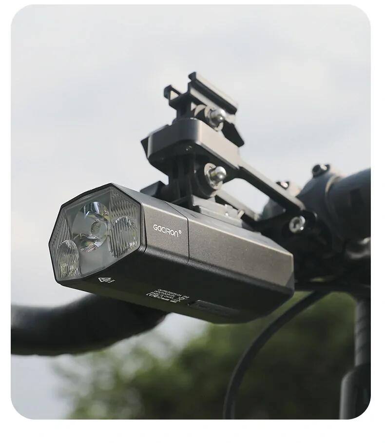 Přední cyklistická svítilna Gaciron Raptor 3000 6/7