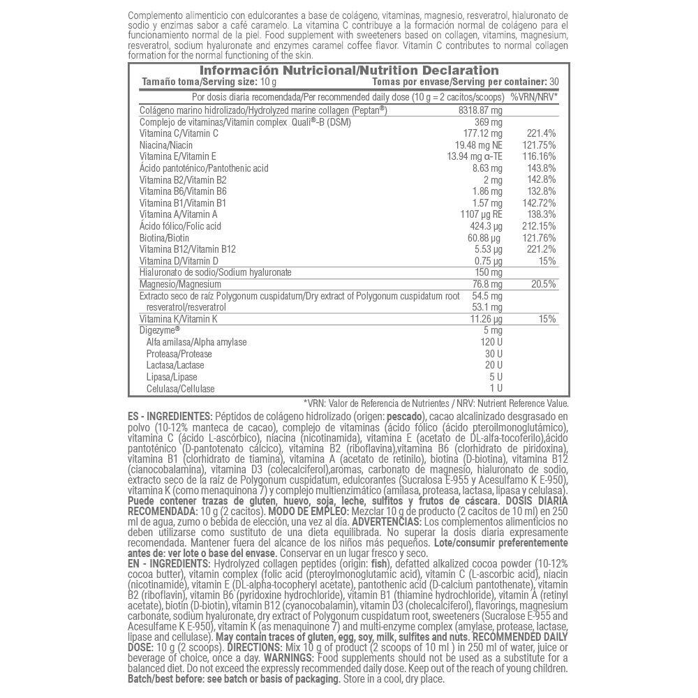 Beauty Collagen (Colágeno Marino Hidrolizado Peptan®) - 300g Caramel Macchiato M 4/5