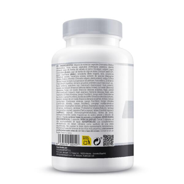 Capsule Greens Natural Complex - 60 capsule vegetali MASMUSCULO 2/5