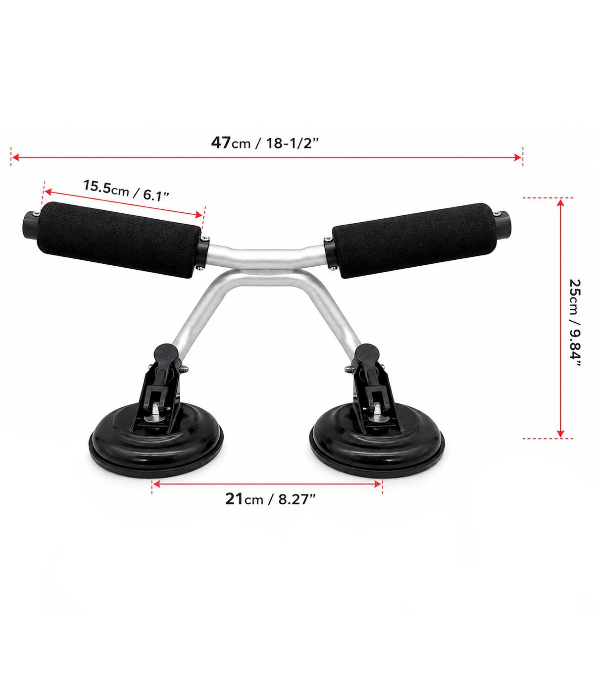Rouleau de chargement kayak RC02 pour voiture - Aide au chargement à ventouses 4/6