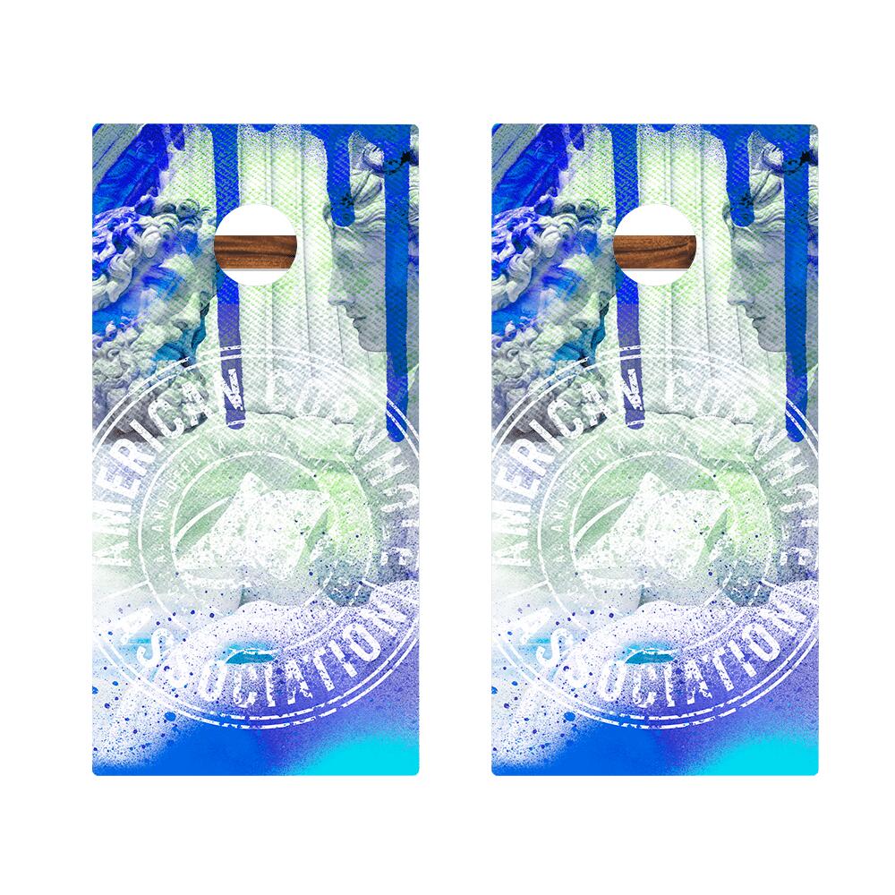 Pro Tournament Cornhole Boards (60 x 120 cm)
 - Zestaw 2) 5/7