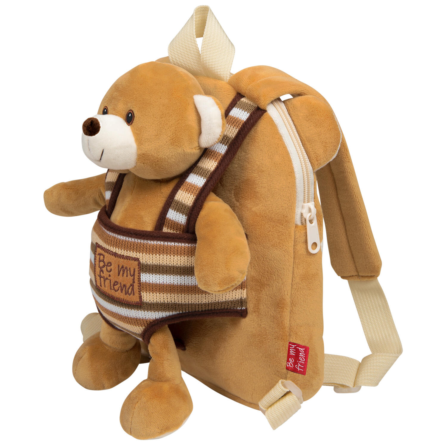 Rucksack mit Plüsch Kind Perletti 2/6