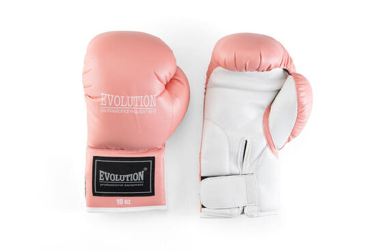 Rękawice bokserskie Evolution Professional Equipment rekreacyjne Basic Pink